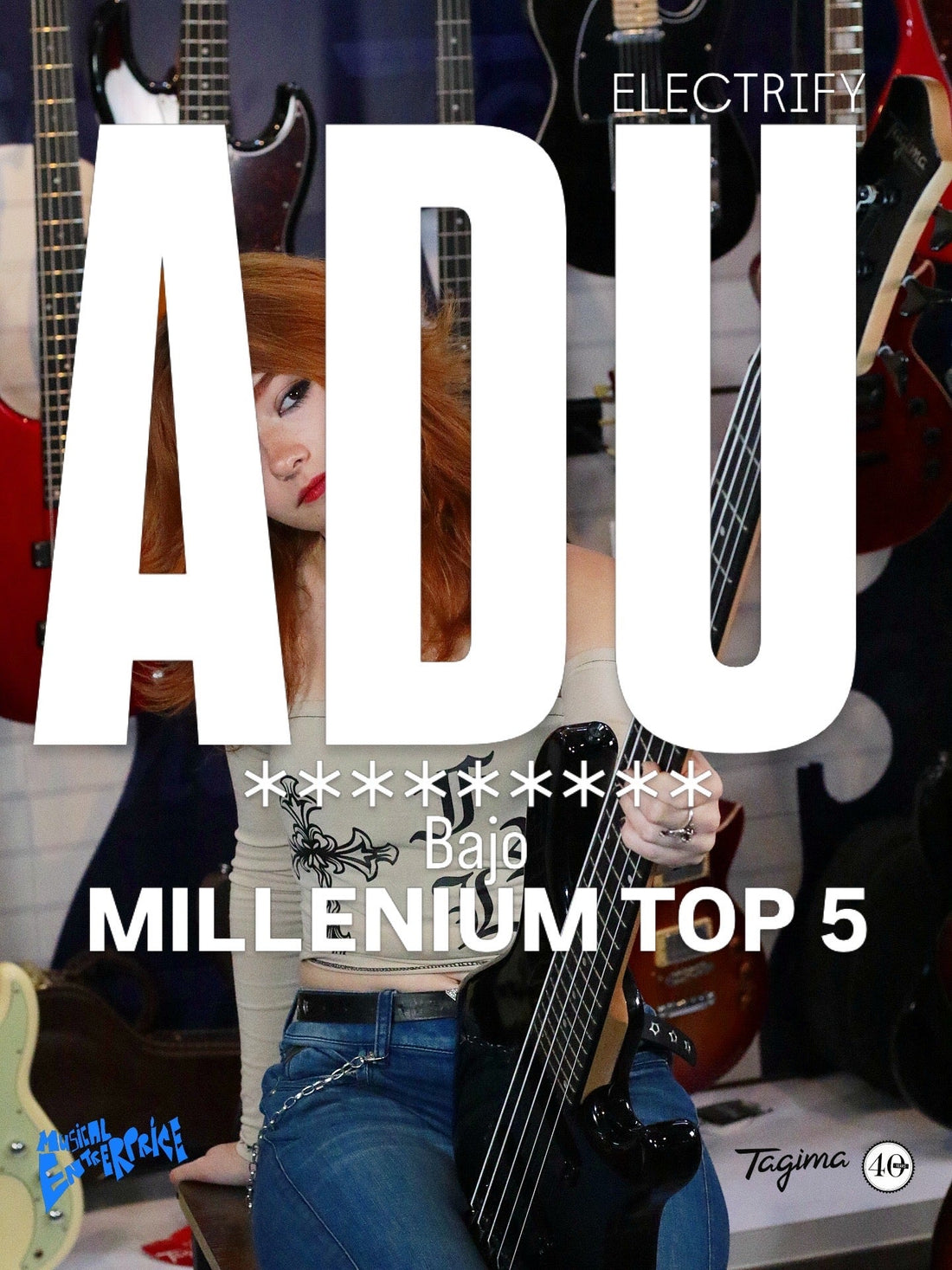 ADU Y SU BAJO MILLENIUM BLACK