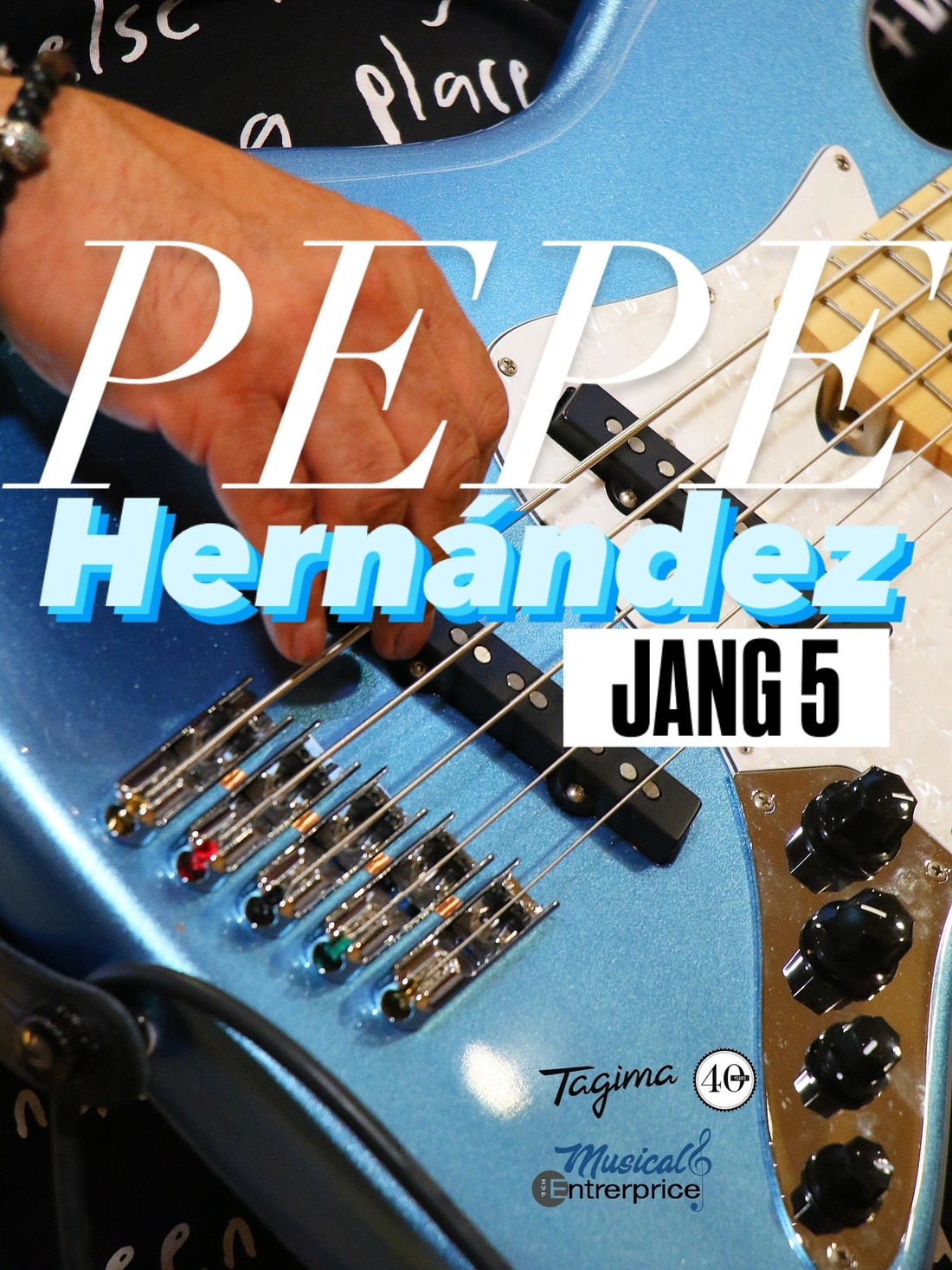 PEPE HERNÁNDEZ, EL MAESTRO MEXICANO DEL BAJO, USA JANG 5 DE TAGIMA