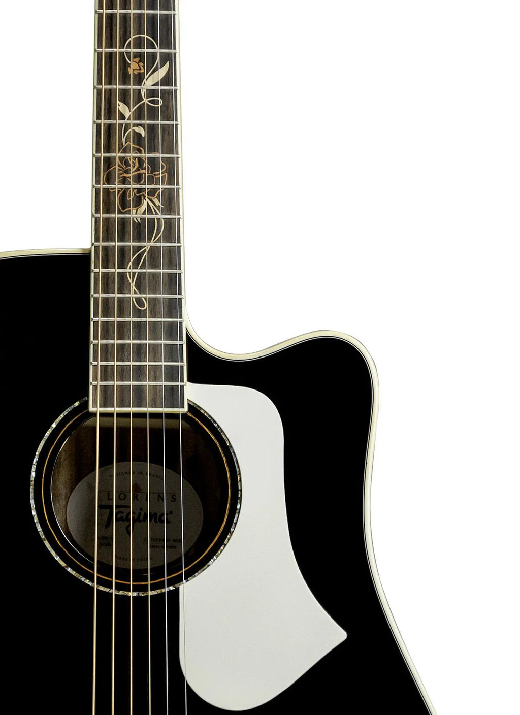 TAGIMA | GUITARRA ELECTROACÚSTICA FS-200-EQ-NT-DF-WH