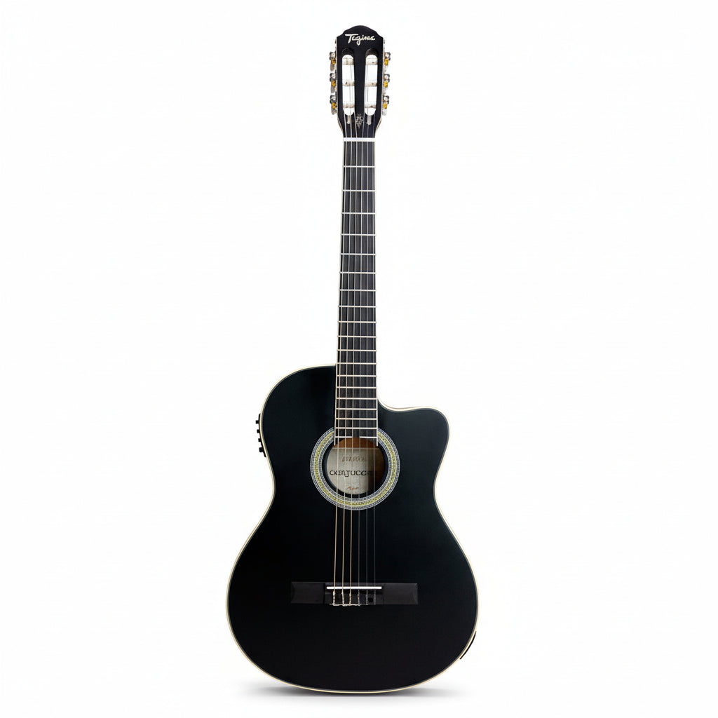 GUITARRA ELECTROACÚSTICA SLIM NYLON SERIE LATAM | CARTAGENA BKS