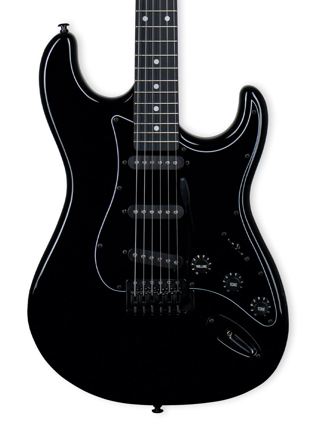 GUITARRA ELECTRICA ZURDA TIPO ST | TG500 BK