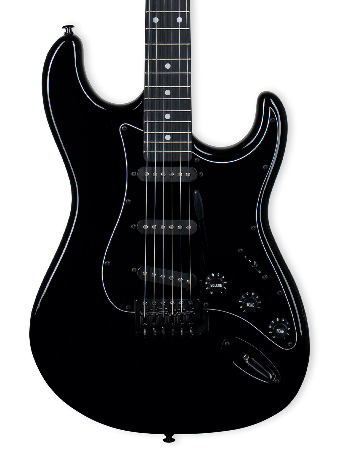 GUITARRA ELECTRICA ZURDA TIPO ST | TG500 BK