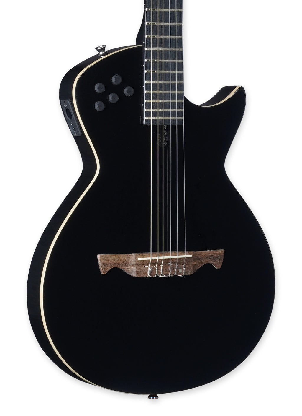 GUITARRA ELÉCTRICA CUERDAS DE NYLON | MODENA NYLON EQBK