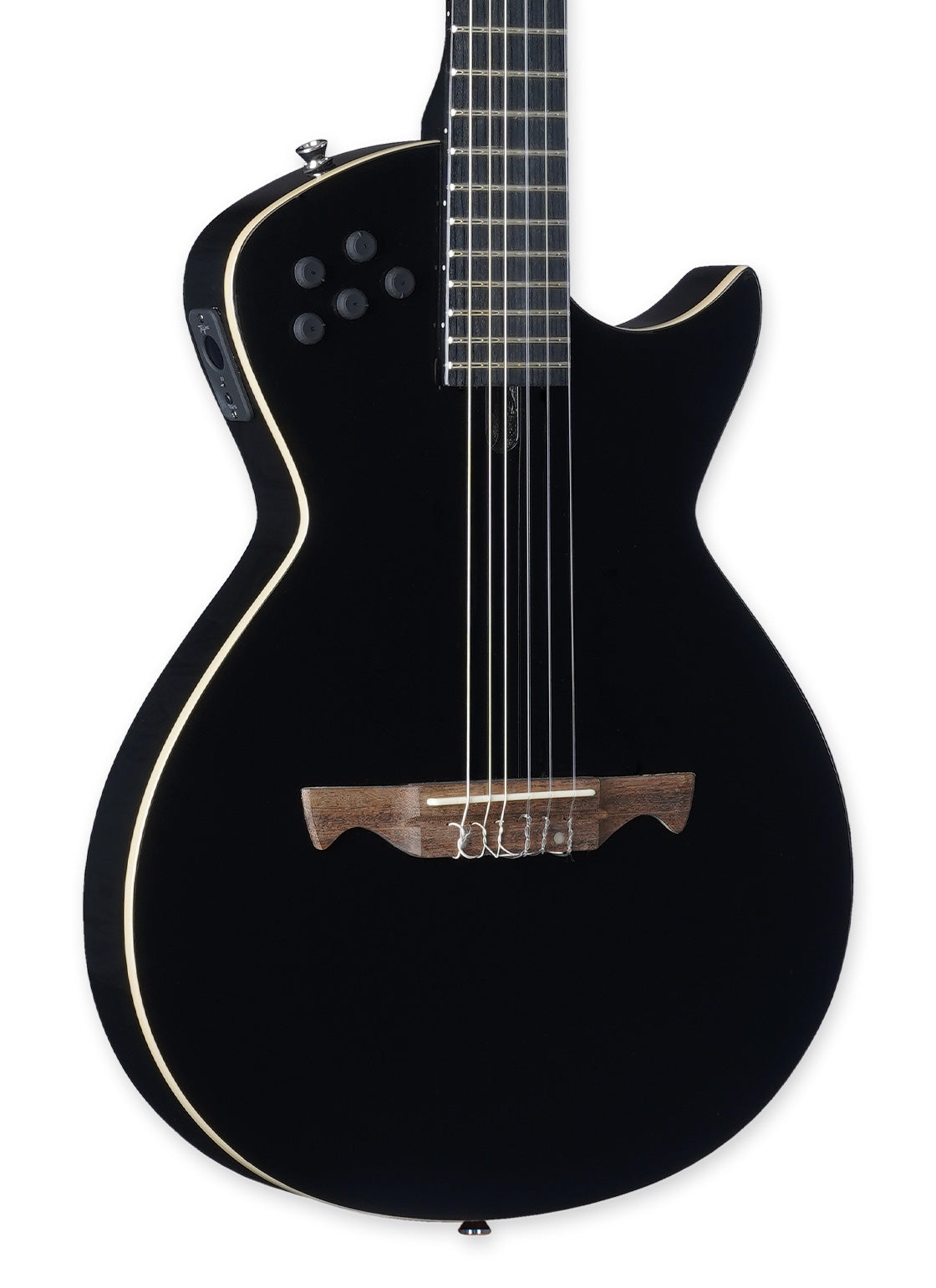 GUITARRA ELÉCTRICA CUERDAS DE NYLON | MODENA NYLON EQBK