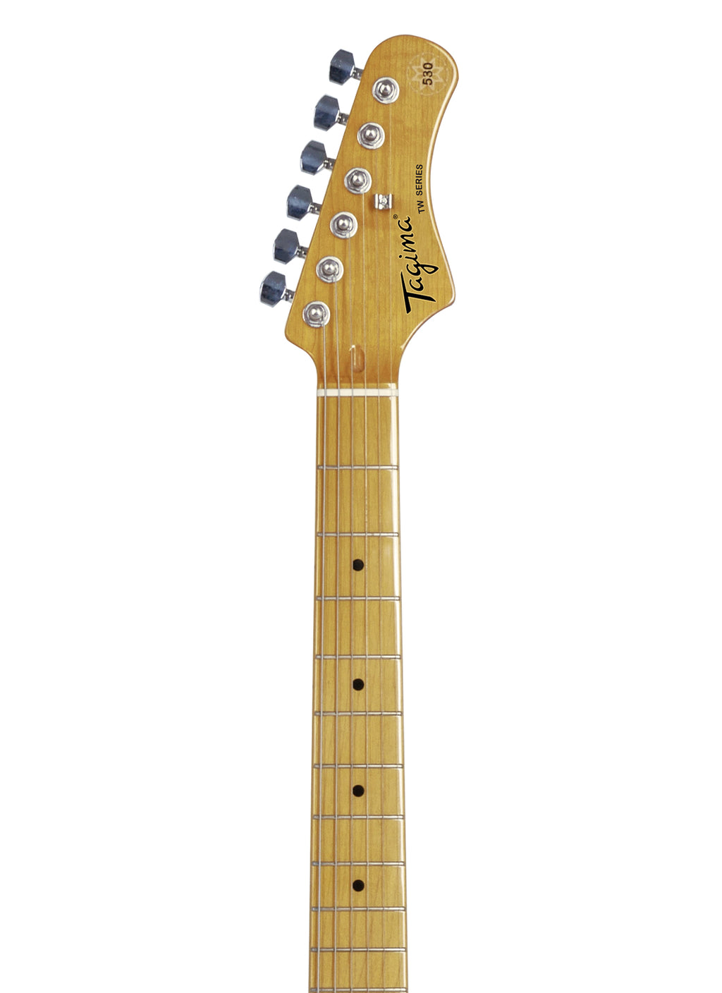 GUITARRA ELÉCTRICA TG-530-BK-LF-TT