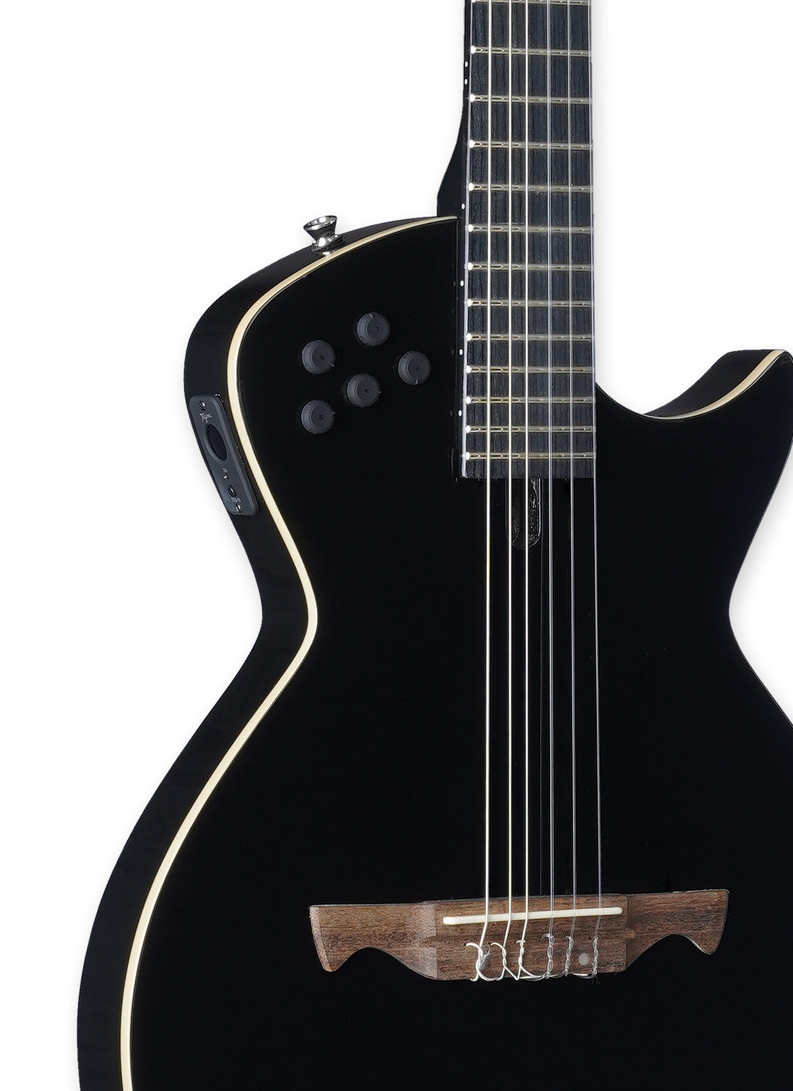 GUITARRA ELÉCTRICA CUERDAS DE NYLON | MODENA NYLON EQBK
