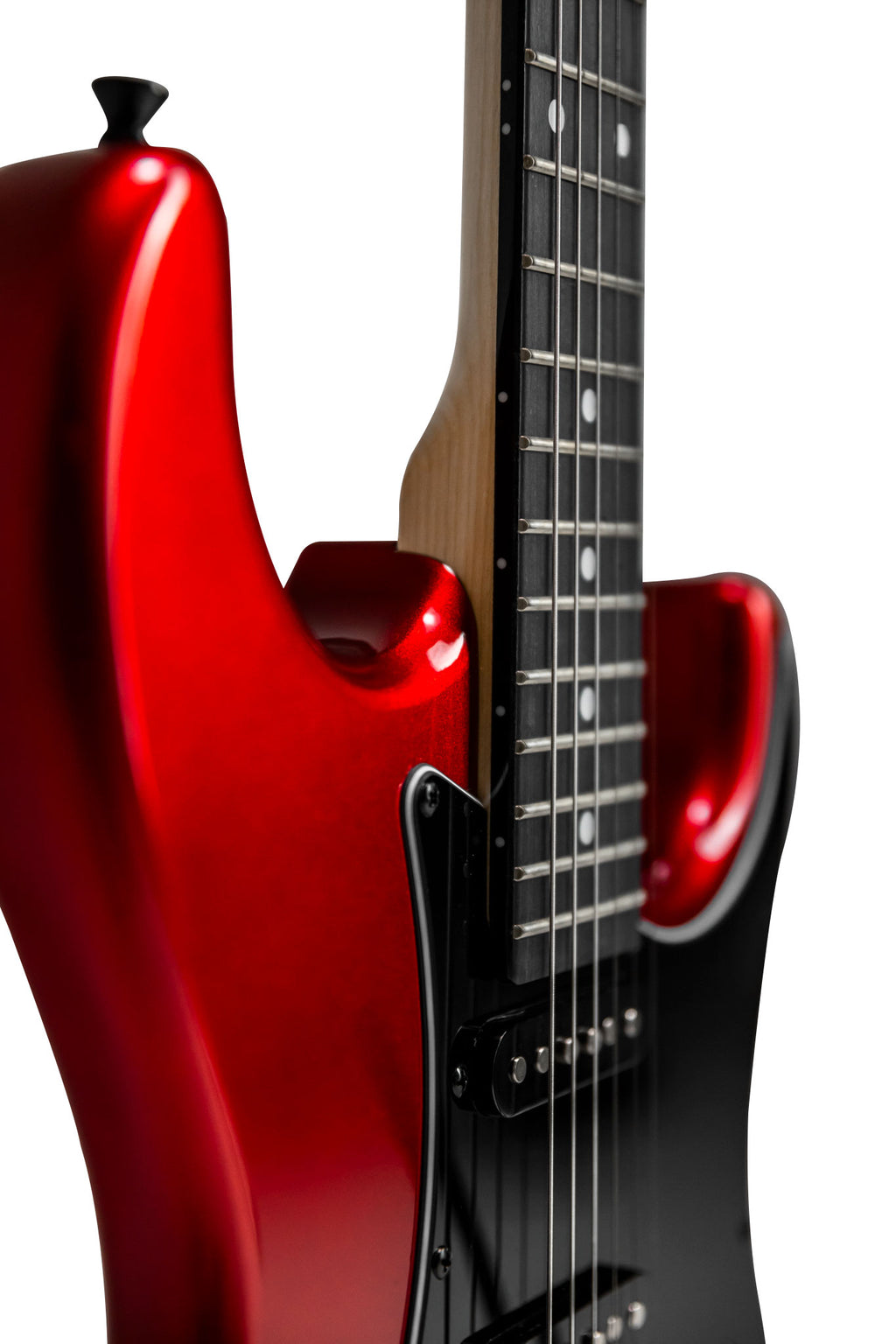 GUITARRA ELÉCTRICA|  SIXMART ROJA + AUDIFONOS SOUNDKING EJ028