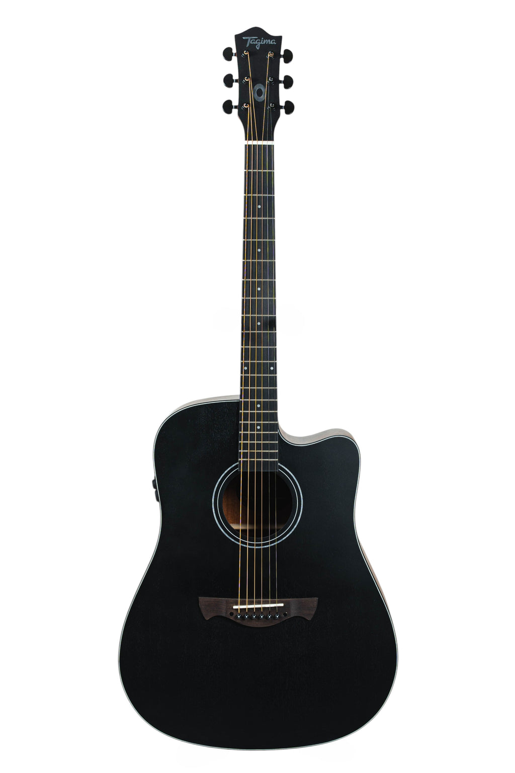 TAGIMA | GUITARRA ELECTROACÚSTICA DETROIT-EQ-BK-DF