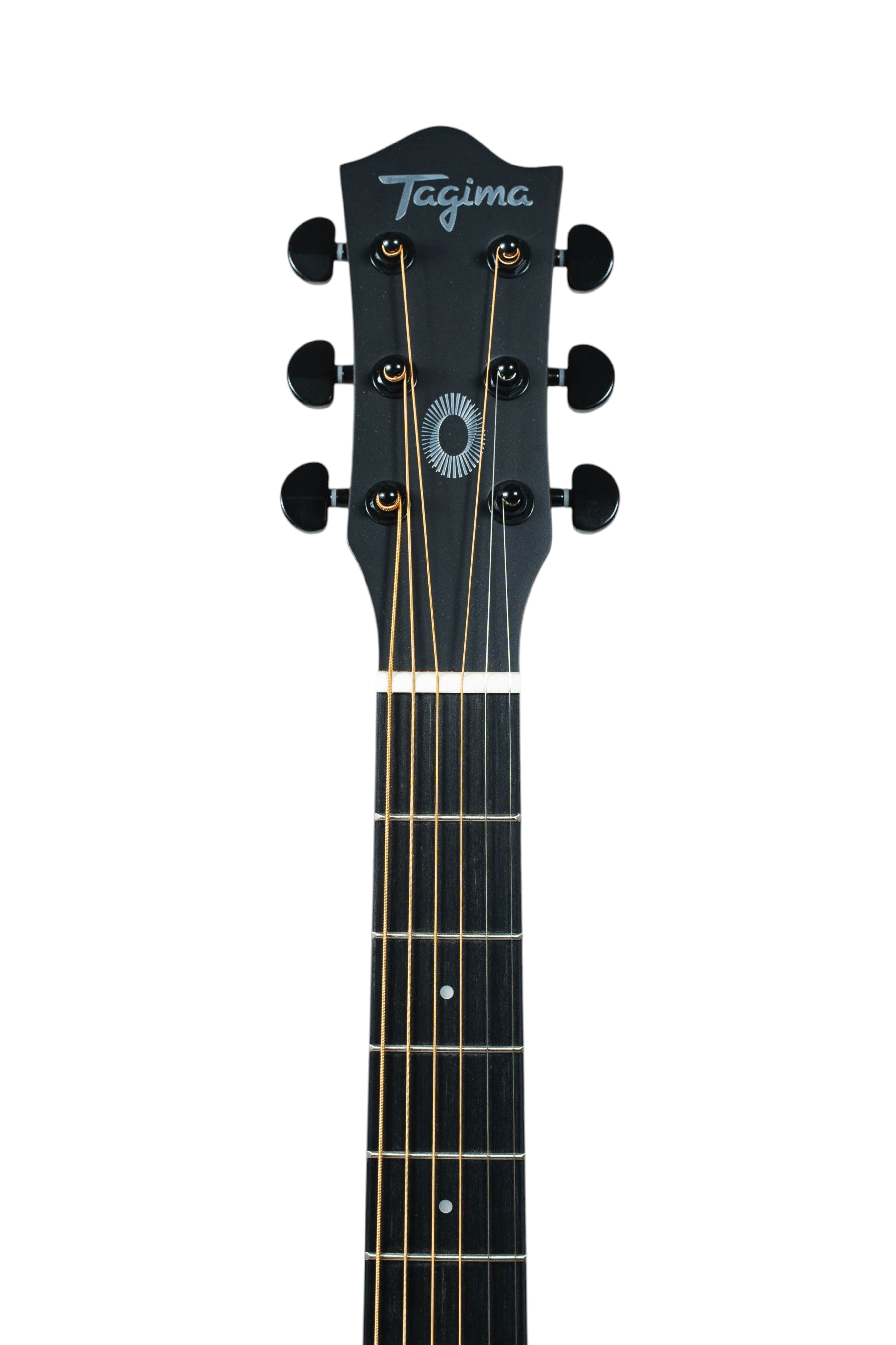 TAGIMA | GUITARRA ELECTROACÚSTICA DETROIT-EQ-BK-DF
