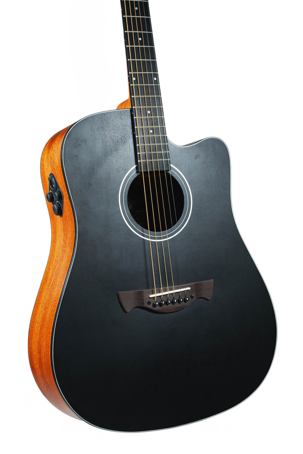TAGIMA | GUITARRA ELECTROACÚSTICA DETROIT-EQ-BK-DF