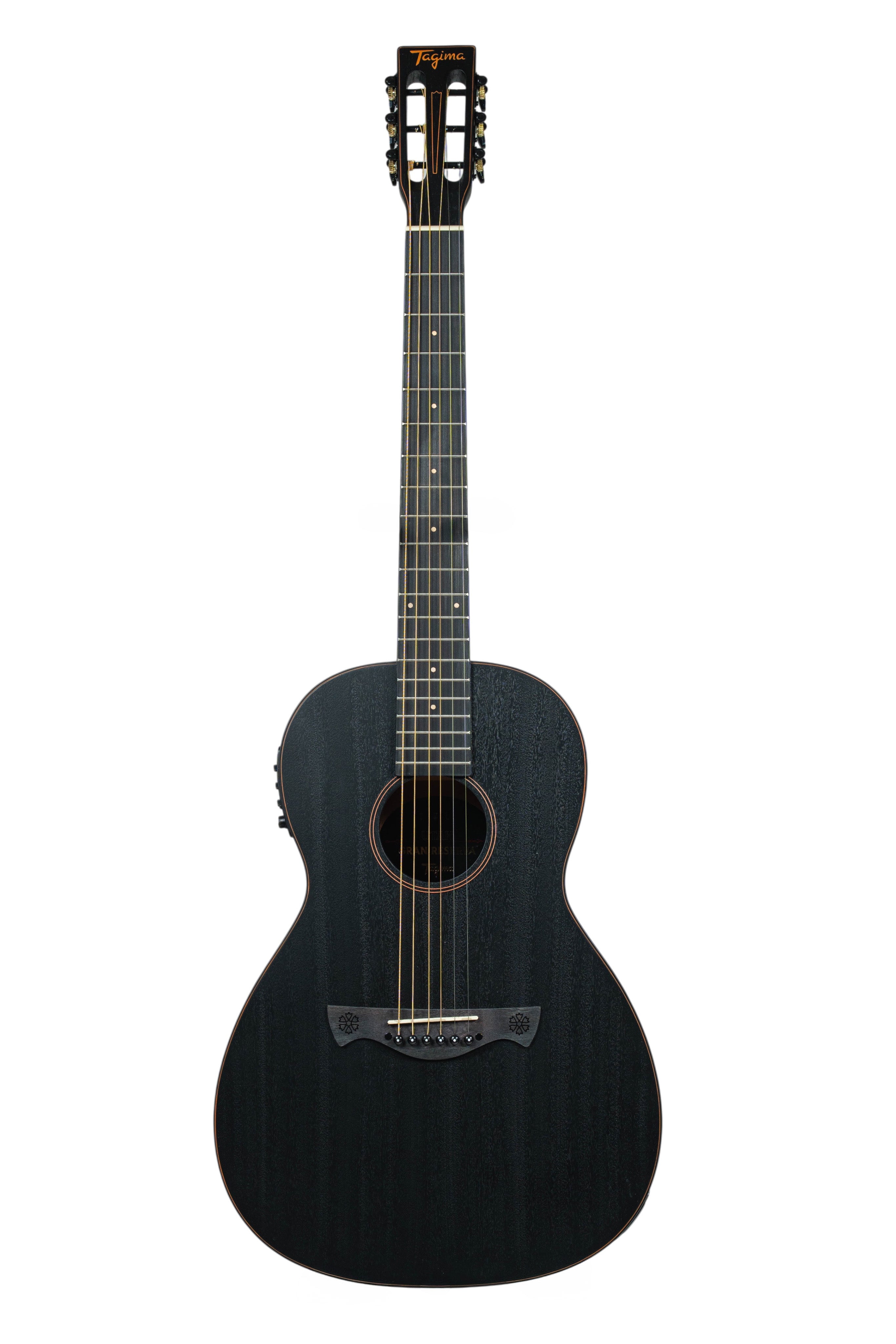 GUITARRA ELECTROACÚSTICA UTAH-EQ-BK-DF