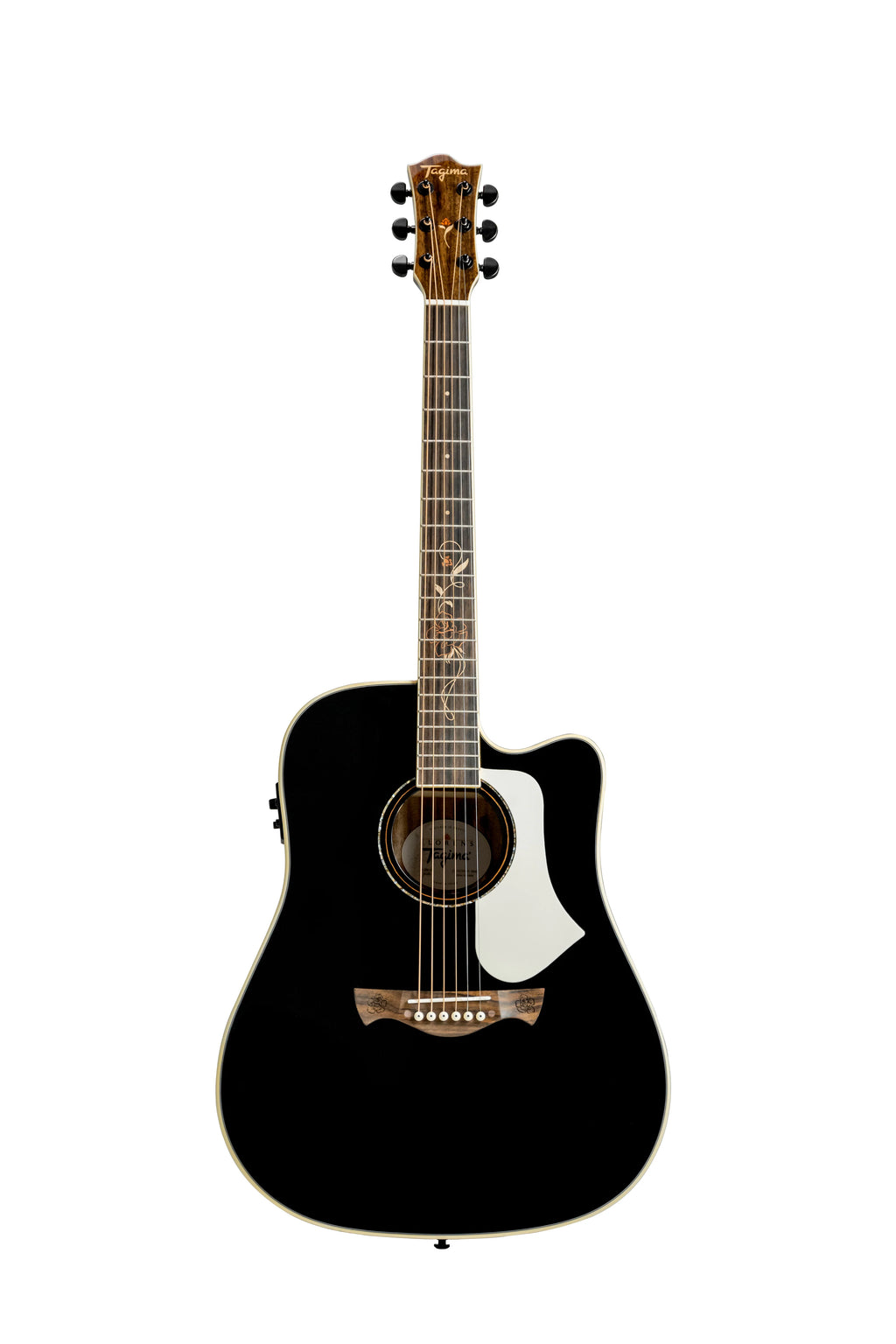 TAGIMA | GUITARRA ELECTROACÚSTICA FS-200-EQ-NT-DF-WH