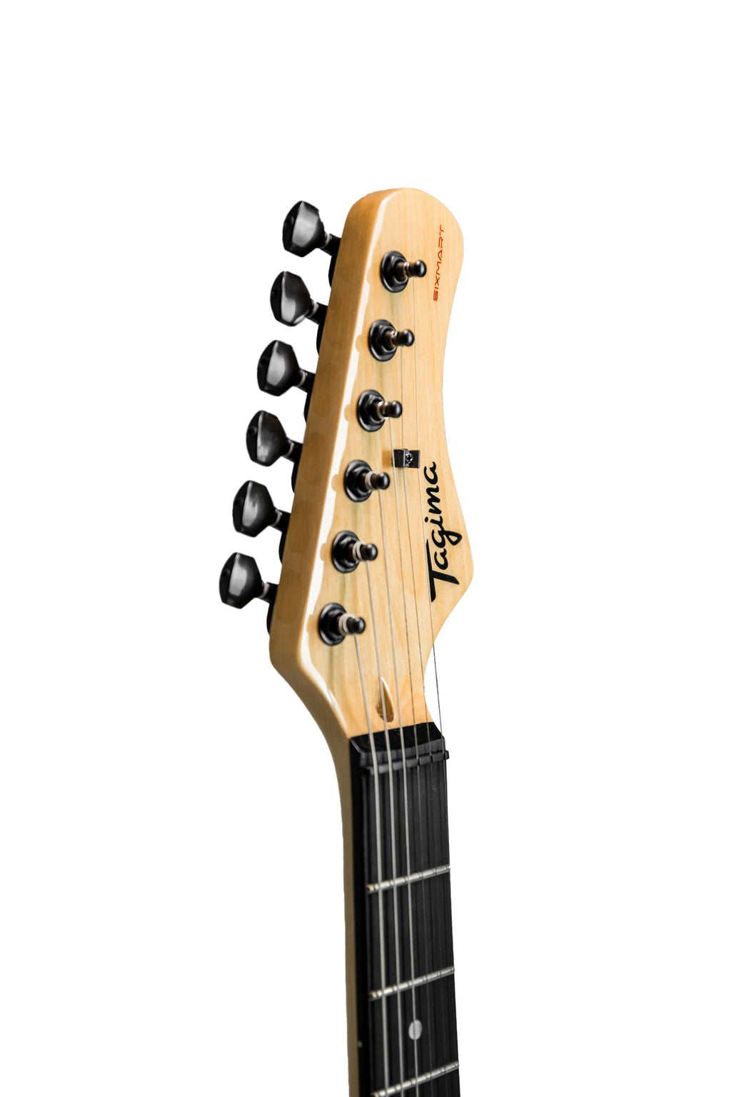 GUITARRA ELÉCTRICA|  SIXMART ROJA + AUDIFONOS SOUNDKING EJ028