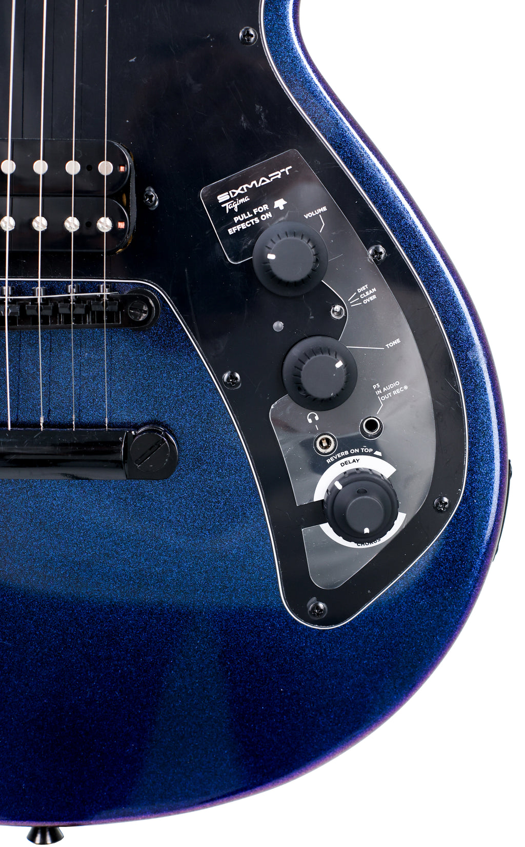 GUITARRA ELÉCTRICA | SIXMART-SC-MCBL-DF-BK