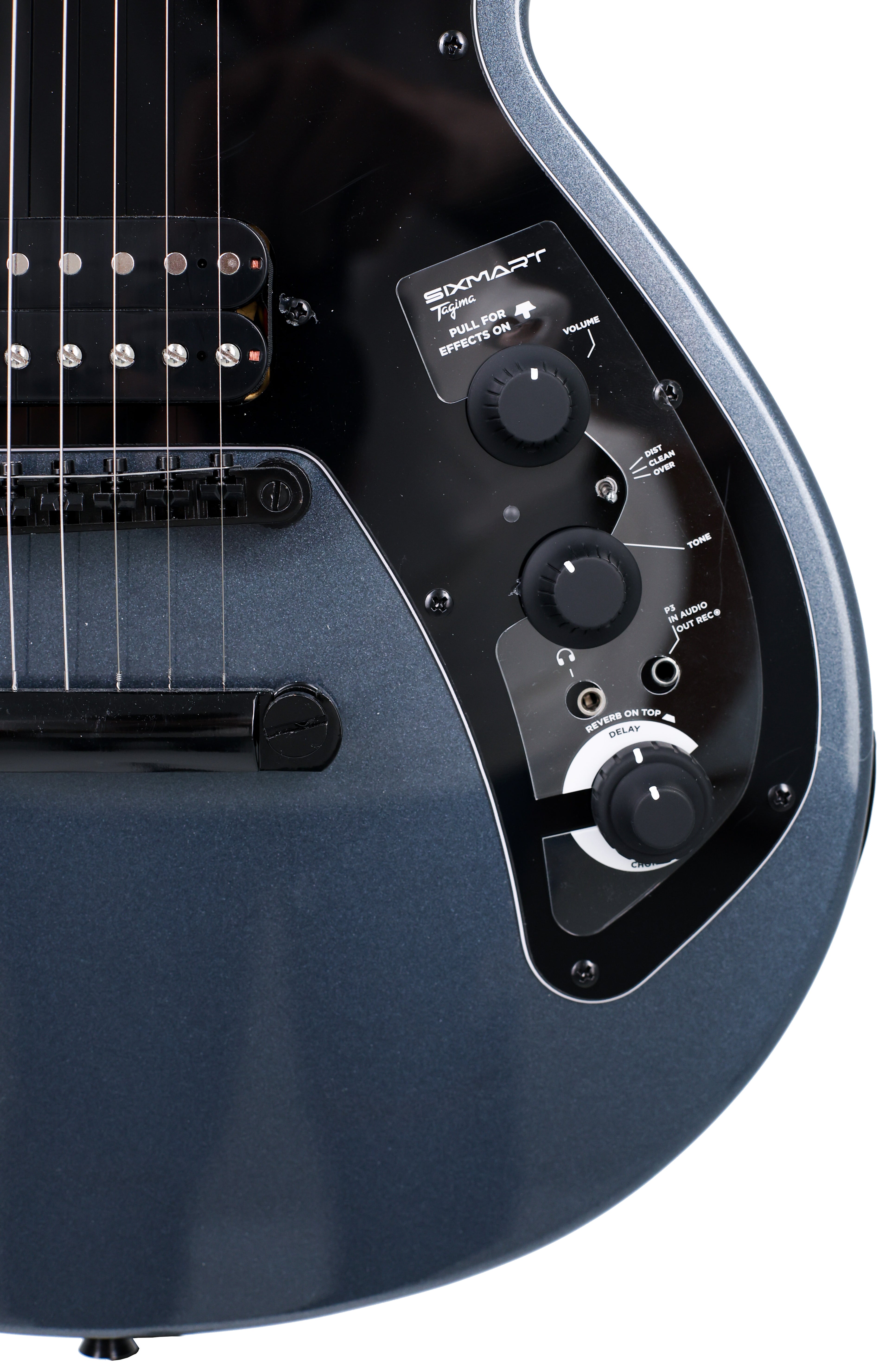 GUITARRA ELÉCTRICA | SIXMART-SC-MDSV-DF-BK