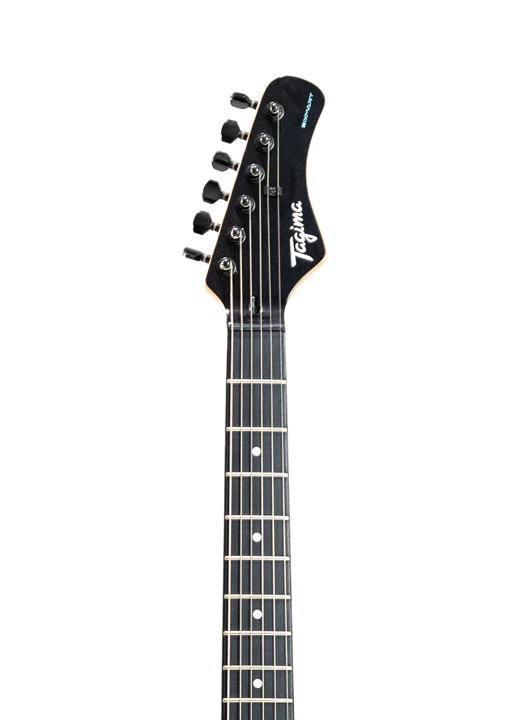 GUITARRA ELÉCTRICA | SIXMART METALIC DEEP SILVER + AUDIFONOS SOUNDKING EJ028