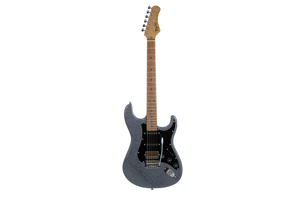 GUITARRA ELÉCTRICA TG-580-SPARKLE-GRYSP-LF-BK