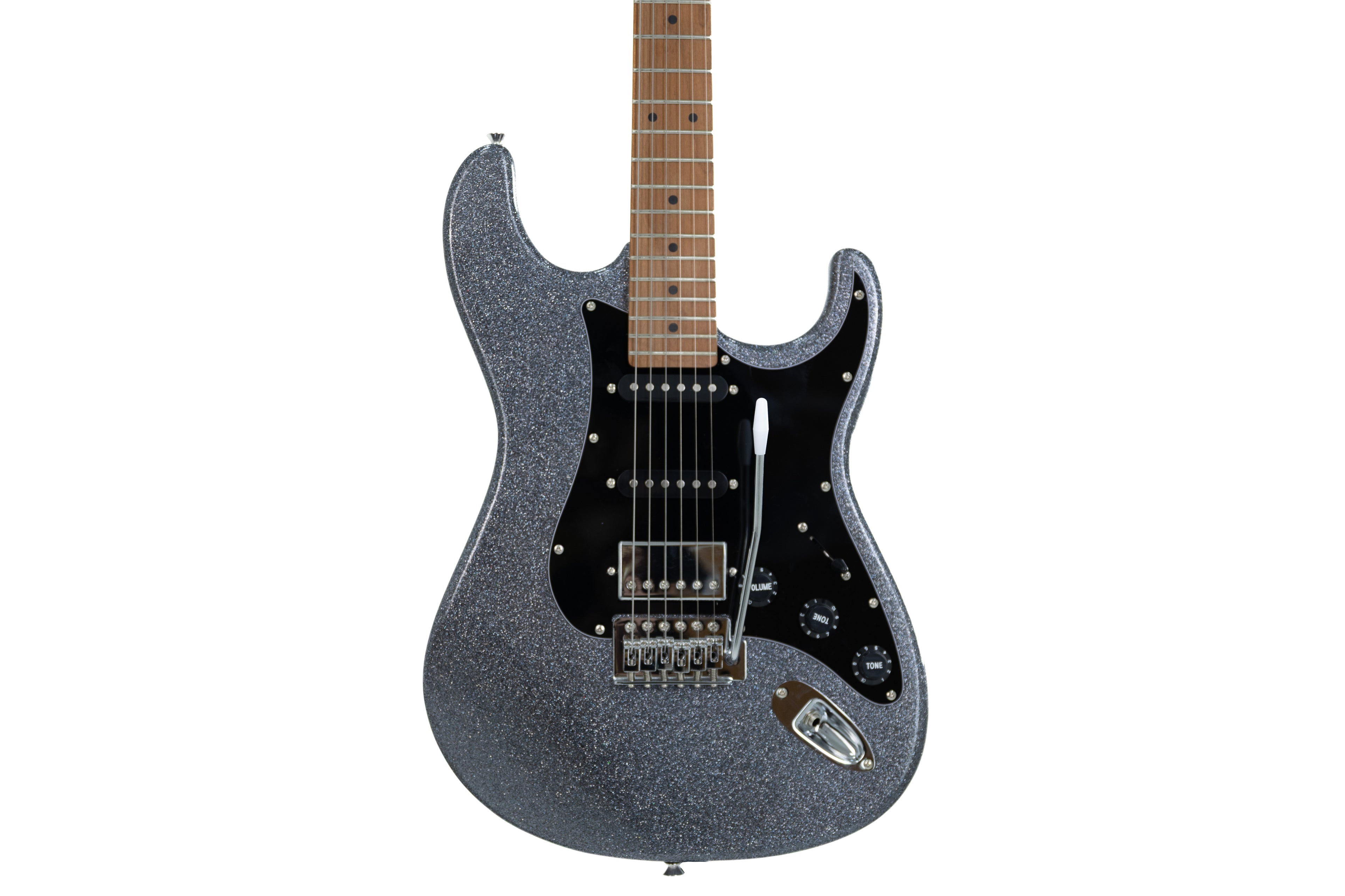 GUITARRA ELÉCTRICA TG-580-SPARKLE-GRYSP-LF-BK